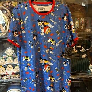NWT Brave LittleTailor Mickey Loungefly Shirt-Sz XL